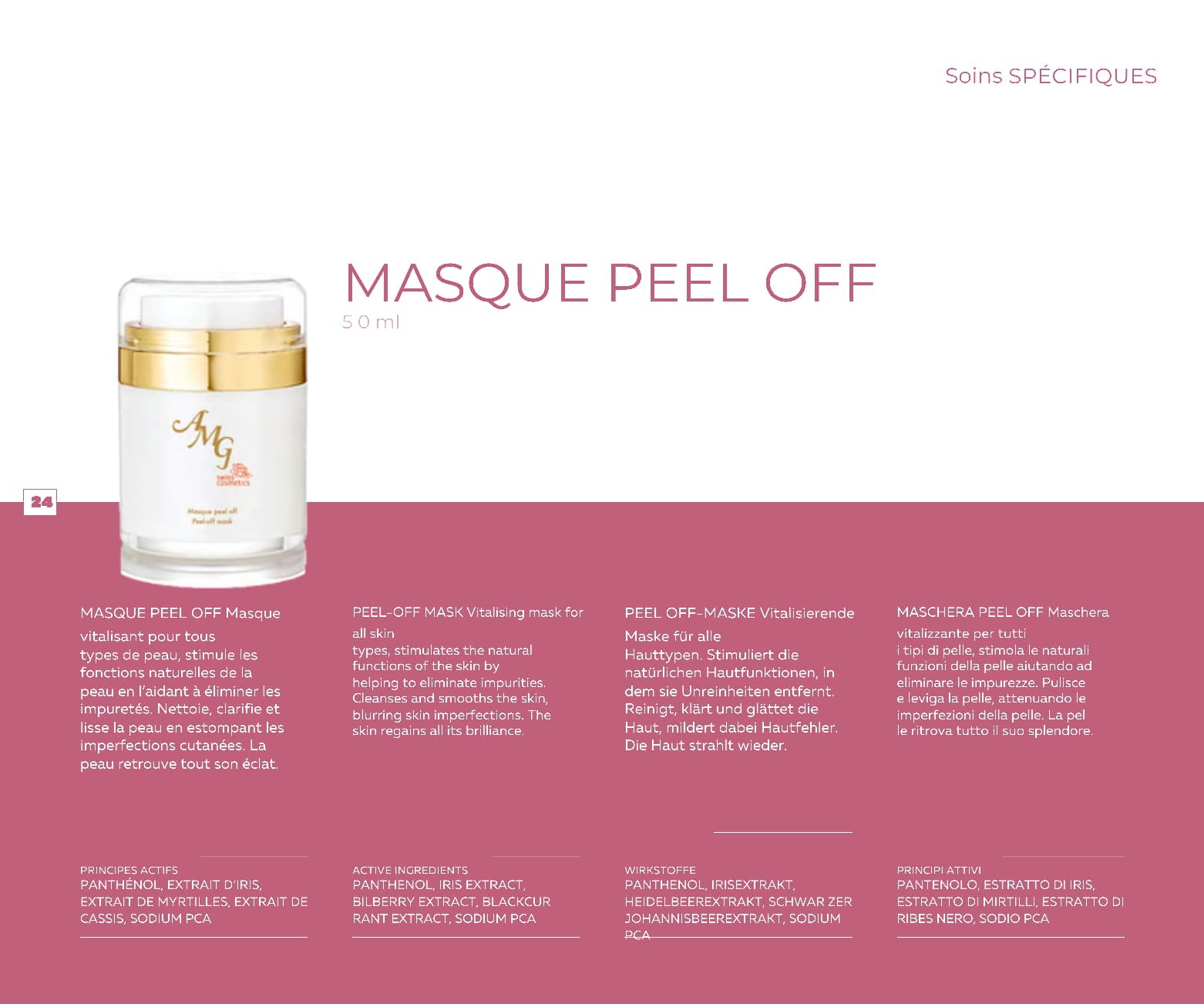 Masque Peel-off